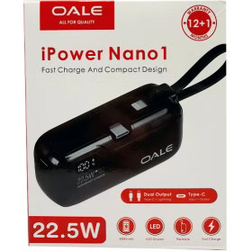 پاوربانک OALE مدل Nano 1 ظرفیت ۵۰۰۰ میلی آمپر