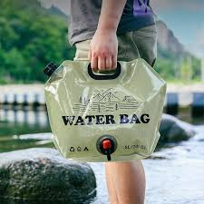کیسه آب کمپینگ قابل حمل و تاشو تاکتیکال مدل Tactical Camping Storage water Bag 8L