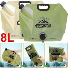 کیسه آب کمپینگ قابل حمل و تاشو تاکتیکال مدل Tactical Camping Storage water Bag 8L