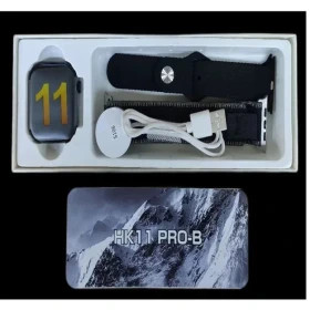 ساعت هوشمند ویرفیت مدل HK11 PRO-B سایز ۲.۰۲ اینچ با بند سیلیکونی