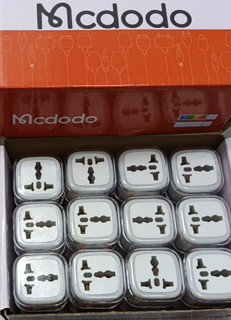 تبدیل یا مبدل برق مک دو دو mcdodo چراغ دار مدل m 03 16A با طراحی بسیار زیبا