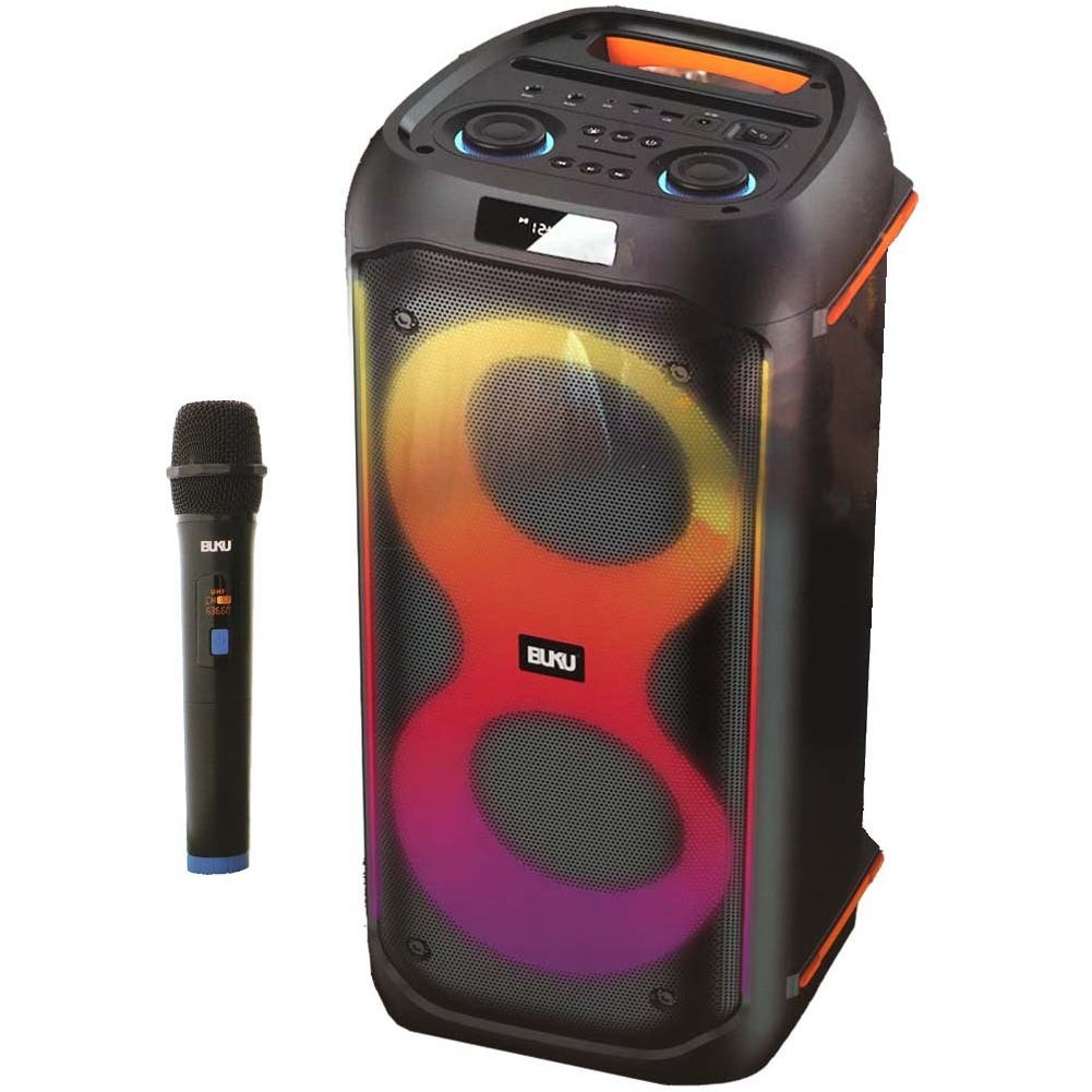 اسپیکر بی سیم بوکو مدل BS-080 قابل حمل مشکی