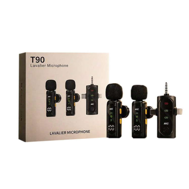 میکروفون یقه ای دو کاربره مدل T90