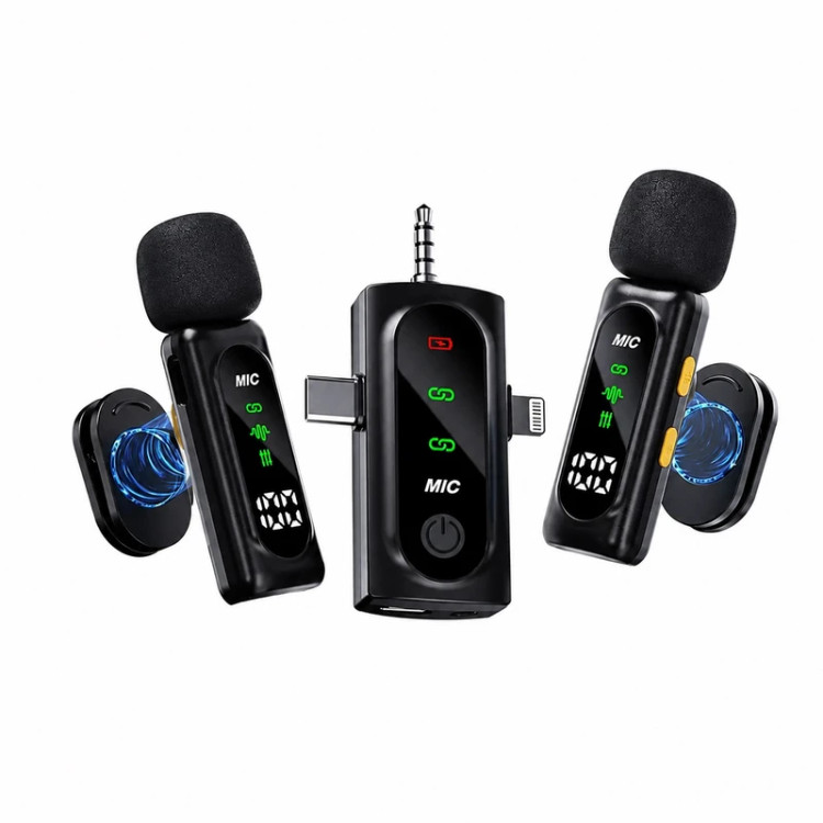 میکروفون یقه ای دو کاربره مدل T90