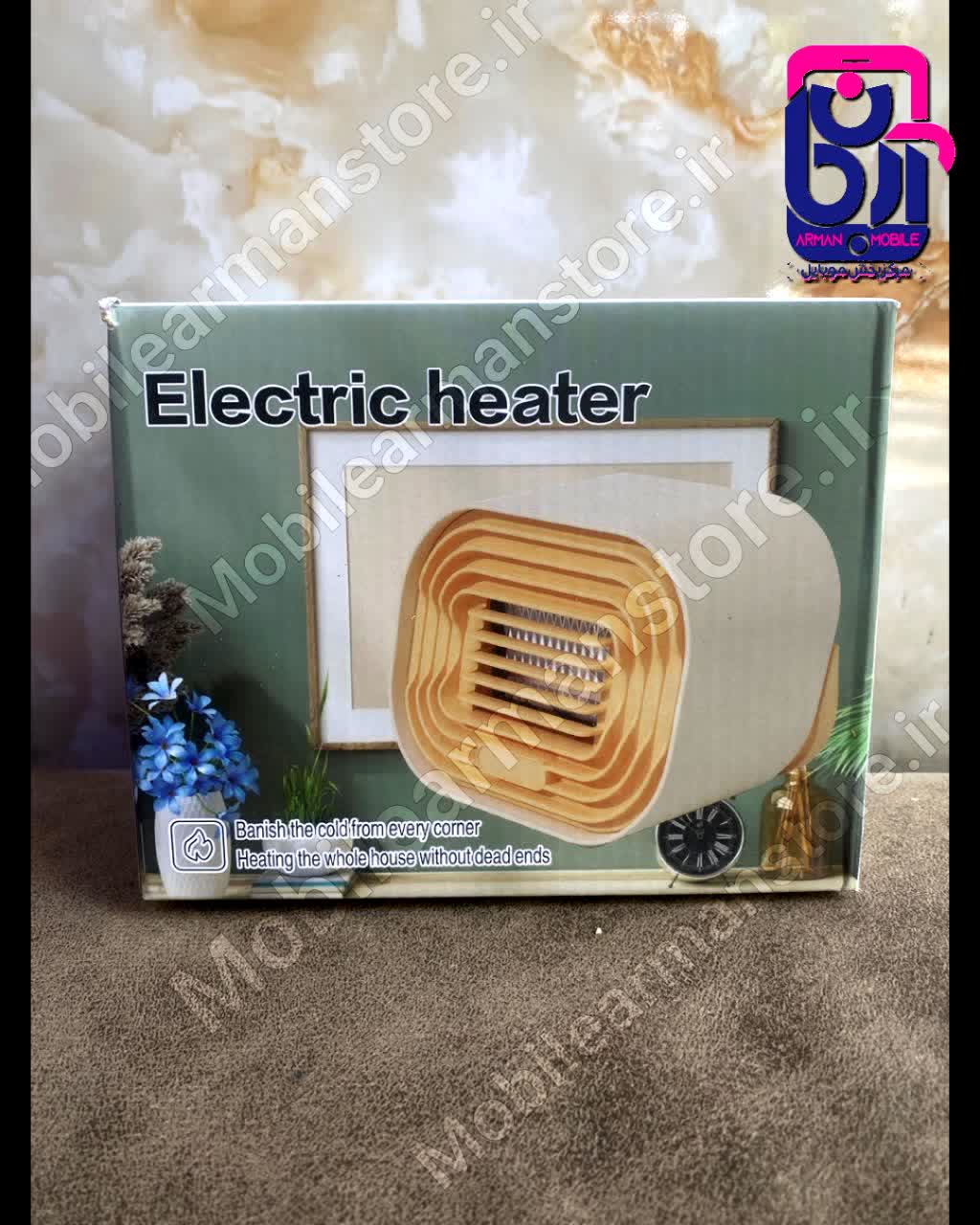 فن هیتر برقی رومیزی Electric heater Blaze